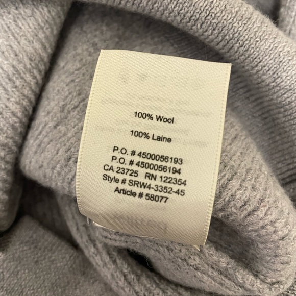 Aritzia Wilfred Knit Grey XS Sweater - Picture 5 of 6